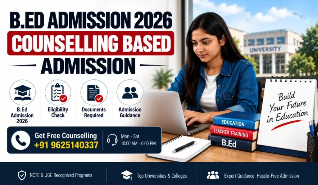 B.ed Education 2026