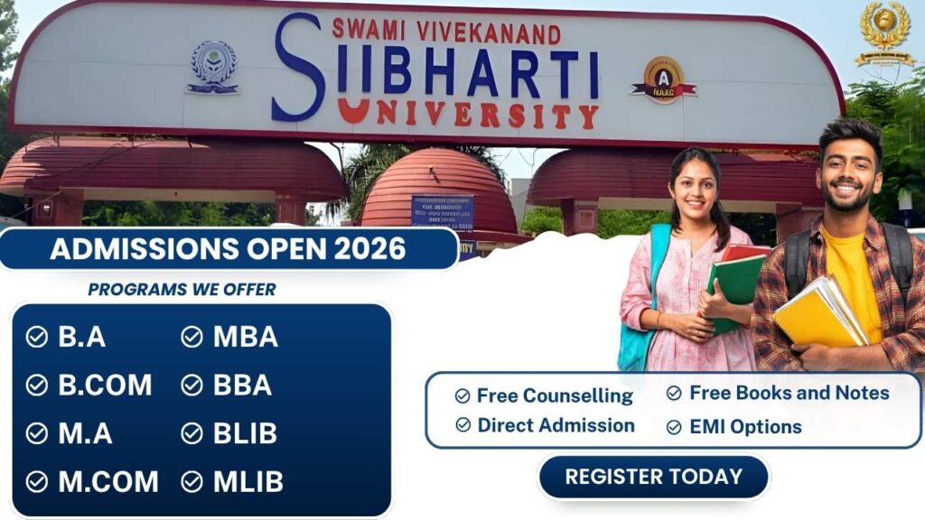 Subharti University Admissions 2026 Open Now - Get Direct Admission