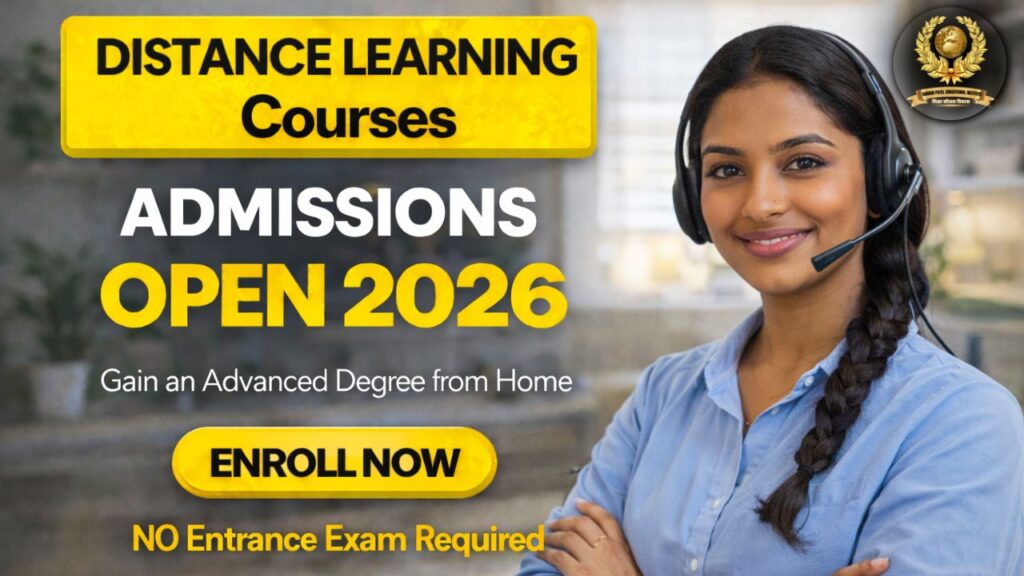 DISTANCE LEARNING COURSE