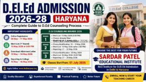 D.El.Ed Admission 2026–28