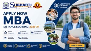 MBA Distance Learning 2026-27 Subharti