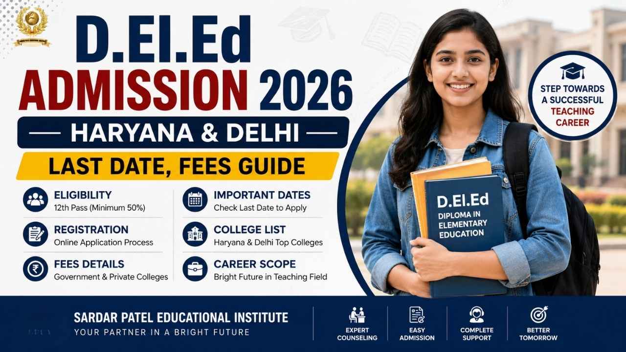 D.El.Ed Admission 2026–28