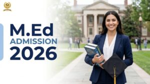 M.Ed Admission 2026