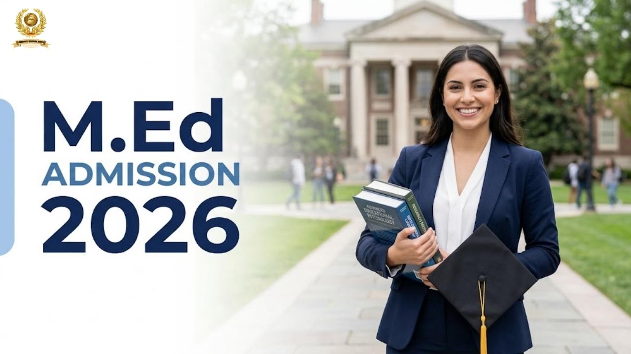 M.Ed Admission 2026