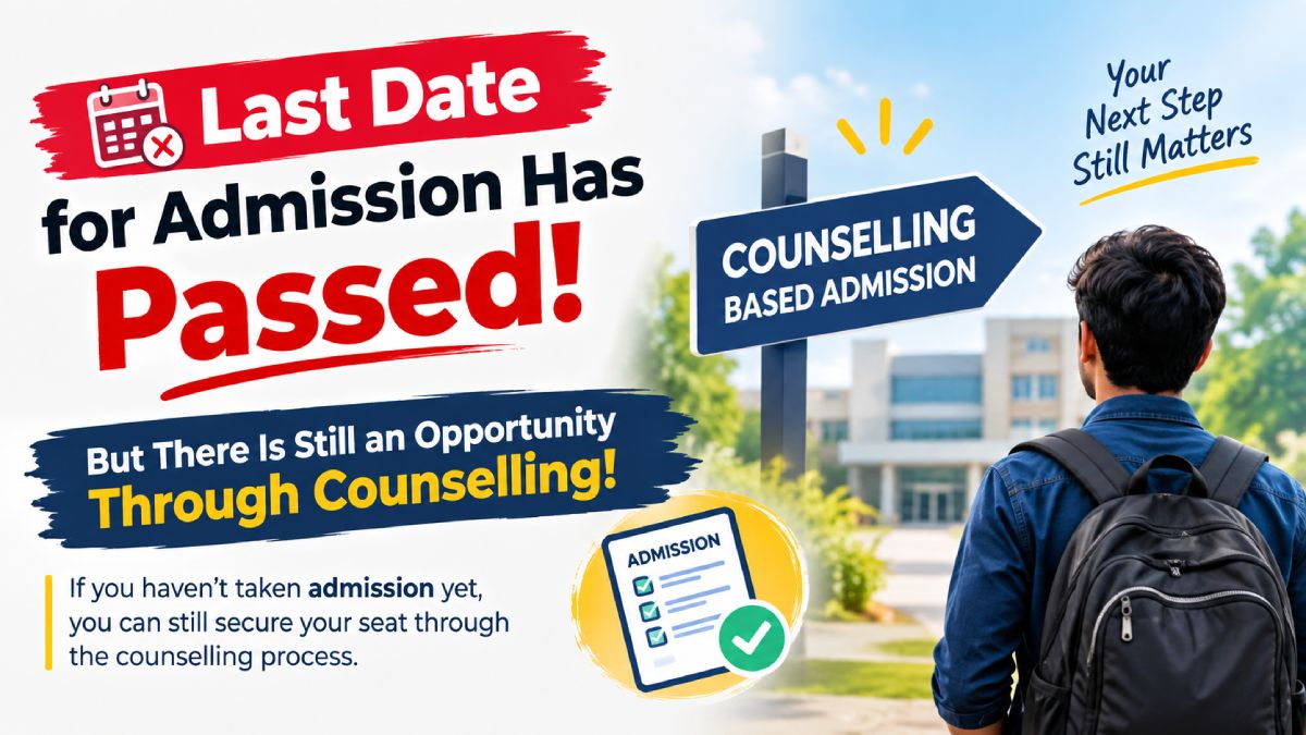 Counselling Admission Opportunity