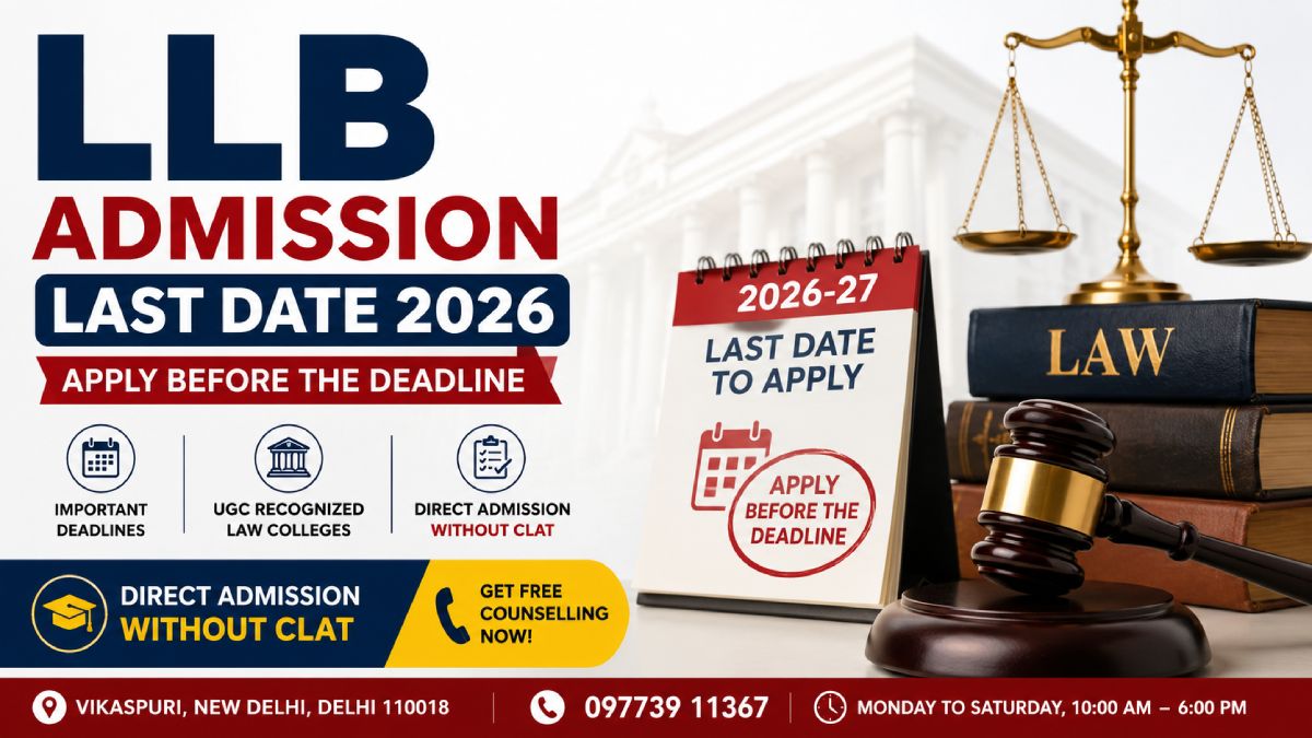LLB Admission Last Date