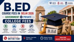 B.Ed Course Fees in Delhi 2026