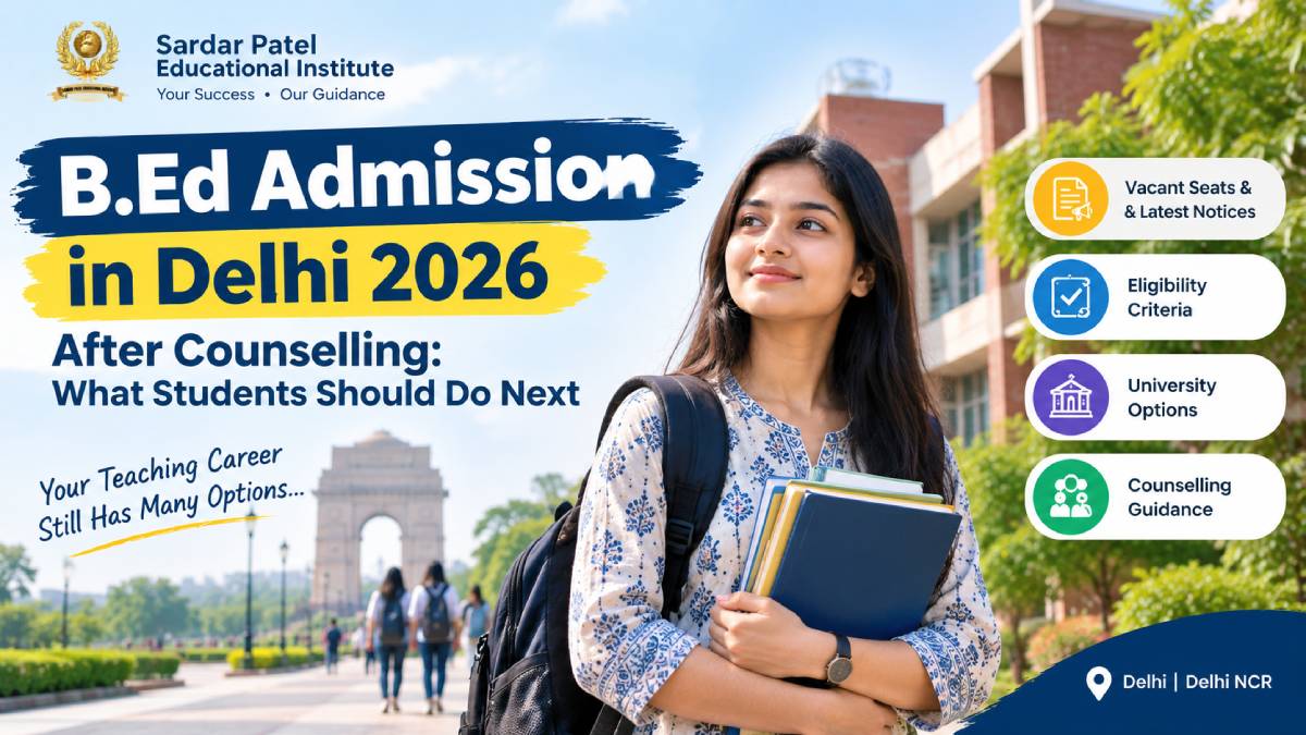 B.Ed Admission in Delhi 2026